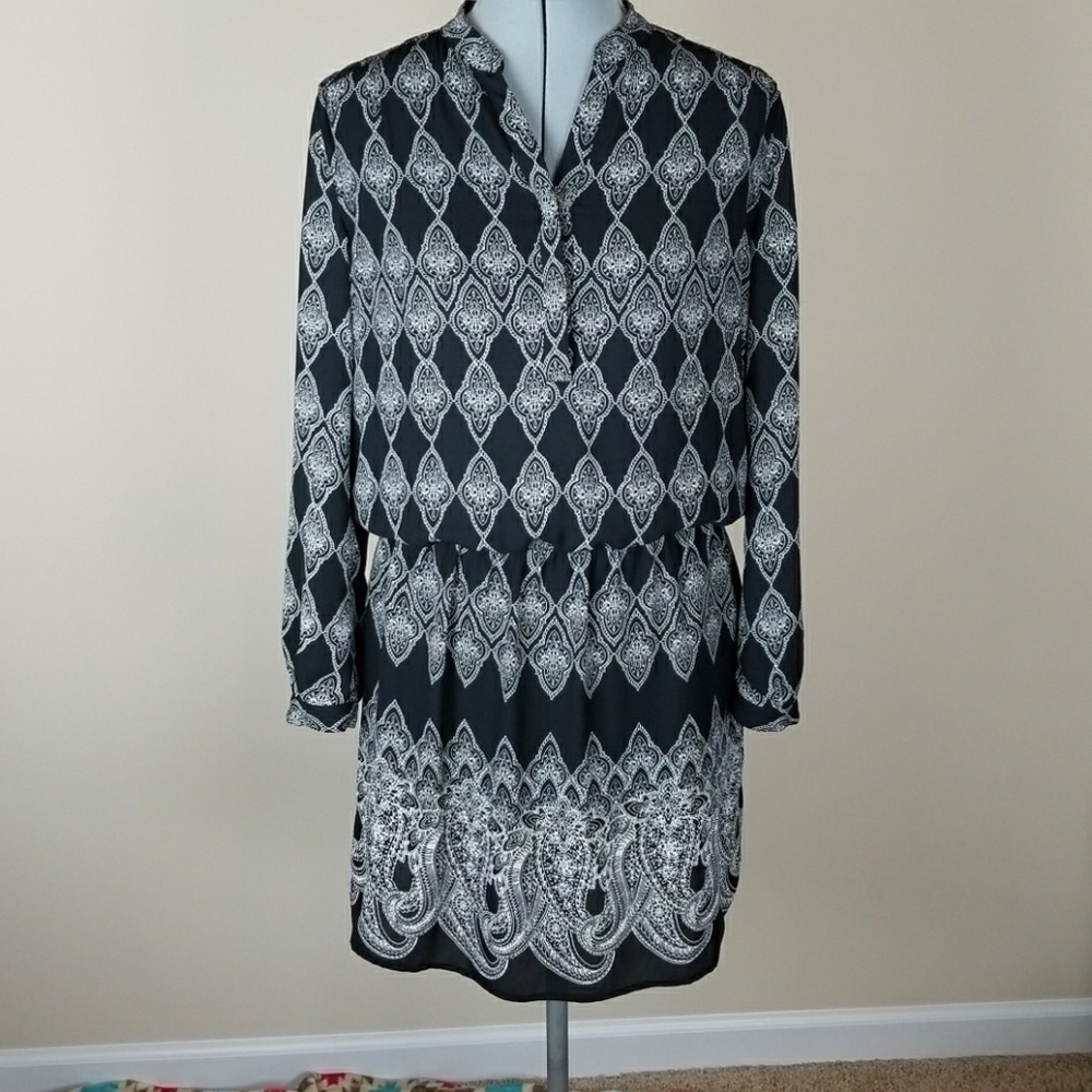 Caslon semi sheer dress.